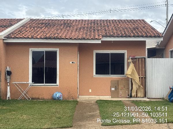 Casa em Ponta Grossa, Cara-cara, Rua Santa Rita, N. 391, Und 182, PR. Área: 57.07m2