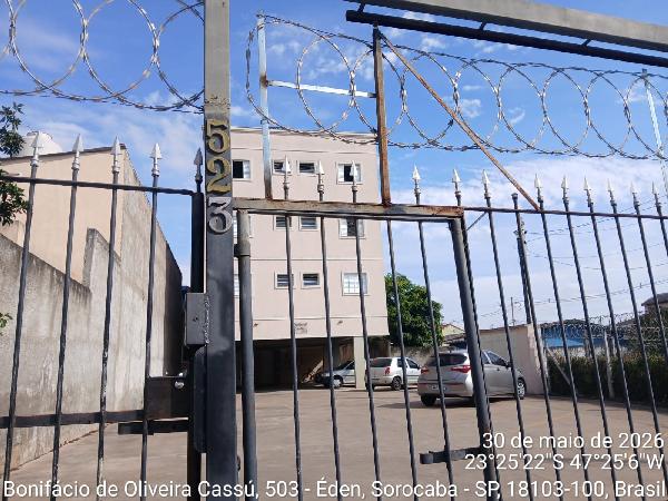 Apartamento em Sorocaba, Eden, Rua Bonifacio De Oliveira Cassu, N. 523, Apto 13,, SP. Área: 50.32m2 Apartamento em Sorocaba, Eden, Rua Bonifacio De Oliveira Cassu, N. 523, Apto 13,, SP. Área: 50.32m2