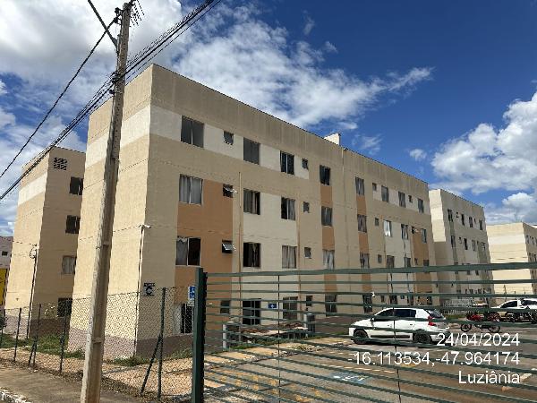 Apartamento em Luziânia, Loteamento Raquel Pimentel, Rua Rp5, N. Sn, Apto 103, Bl C, Qd 11, Lt 01, GO. Área: 46.23m2