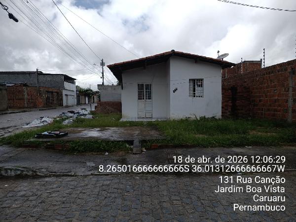 Casa em Caruaru, Andorinha, Rua Projetada 62, N. 139, Lote 05 Quadra Bf, PE. Área: 46.3m2