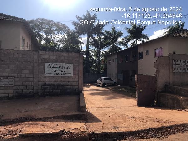 Apartamento em Cidade Ocidental, Parque Napolis A, Quadra 1, N. Sn, Apto 204, Bl 07, Lt 08, GO. Área: 51.99m2