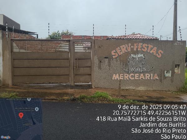 Casa em São José do Rio Preto, Jardim Dos Buritis, Rua Andre Luis Rodrigues Da Silva, N. 409, Lt 17, Qd P, SP. Área: 54.73m2