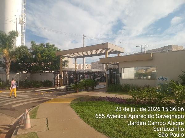 Apartamento em Sertãozinho, Jardim Campo Alegre, Avenida Elizeu Tamiao, N. 655, Apto 22, 2 Andar Bl C, SP. Área: 43.06m2
