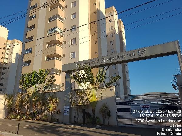 Apartamento em Uberlândia, Gavea, Avenida Landscape, N. 3125, Apto 408, Bl 01 Vg 32, MG. Área: 55.79m2
