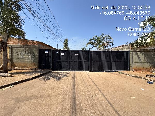 Casa em Novo Gama, Chacaras Minas Gerais B, Quadra I, N. Sn, Lt 06, Ch 195, Cj A, GO. Área: 56.54m2
