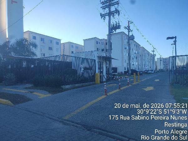 Apartamento em Porto Alegre, Restinga, Rua Sabino Pereira Nunes, N. 931, Apto 302, Bl 3, RS. Área: 40.99m2