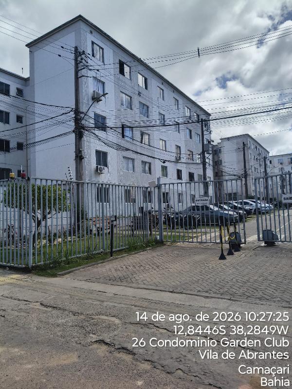 Apartamento em Camaçari, Catu De Abrantes, Rua Colonia Boa Uniao, N. Sn, Apto 301, Bl 09, BA. Área: 40.53m2