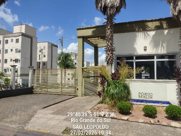 Apartamento em São Leopoldo, Santo André, Rua Coronel Bordini, N. 1151, Apto 204, Bl 05 Vg 72, RS. Área: 40.23m2