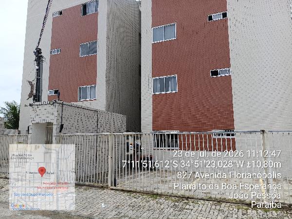Apartamento em João Pessoa, Planalto Boa Esperanca, Avenida Florianopolis, N. 75, Apto 107, Terreo, PB. Área: 51.23m2