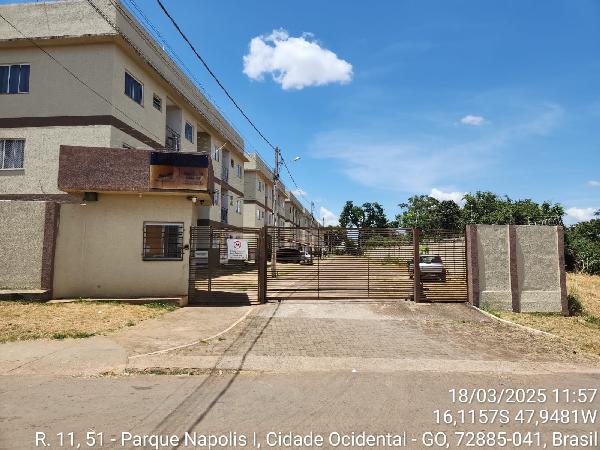 Apartamento em Cidade Ocidental, Parque Napolis A, Rua 12, N. Sn, Apto 412, Bl 04, Qd 51, Lt 09, GO. Área: 51.43m2