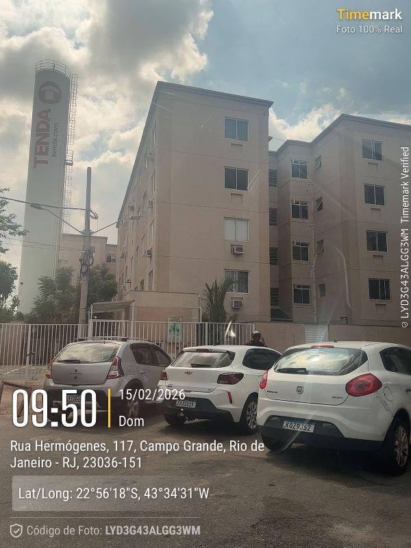 Apartamento em Rio de Janeiro, Campo Grande, Rua Hermogenes, N. 117, Apto 505, Bl 02, RJ. Área: 40m2