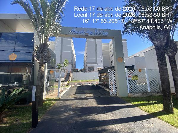 Apartamento em Anápolis, Residencial Araujoville, Avenida Albertina De Pina, N. Sn, Apto 301, Bloco 05, GO. Área: 40.95m2