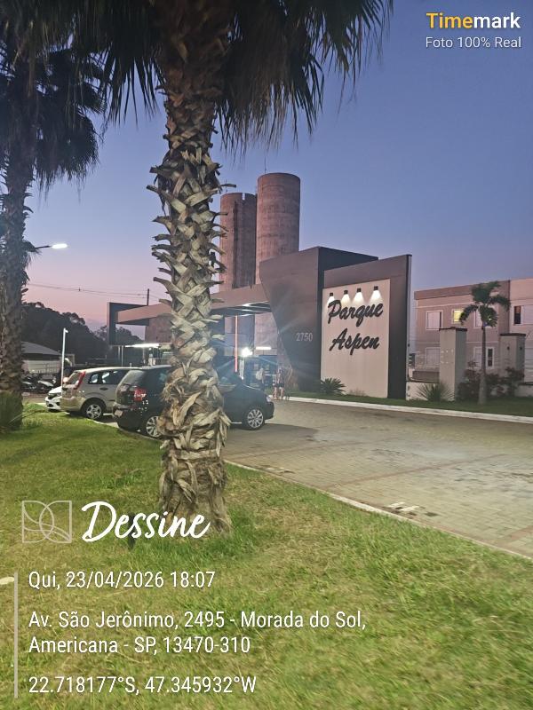 Apartamento em Americana, Morada Do Sol, Avenida Sao Jeronimo, N. 2750, Apto 103, Bl 25, SP. Área: 38.92m2