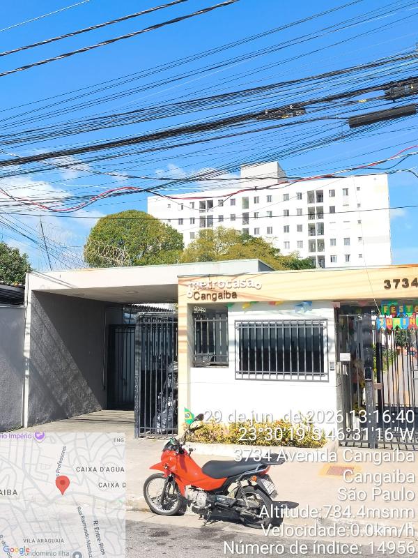 Apartamento em São Paulo, Cangaiba, Avenida Cangaiba, N. 3734, Apto 101, Torre A, SP. Área: 33.36m2