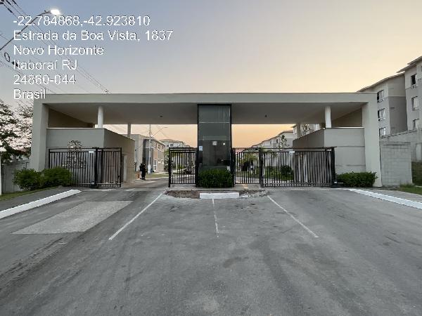 Apartamento em Itaboraí, Novo Horizonte (manilha), Estrada Da Boa Vista, N. Sn, Apto 104, Tr 15, RJ. Área: 48.8m2
