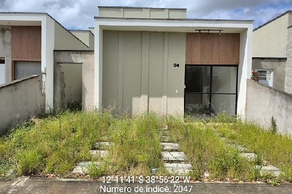 Casa em Feira de Santana, Papagaio, Rua Franceses, N. 500, 4, Rua A (Rua Interna), BA. Área: 51.48m2