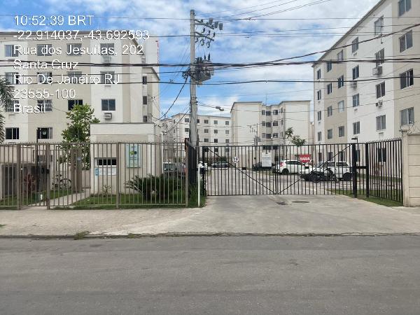 Apartamento em Rio de Janeiro, Santa Cruz, Rua Dos Jesuitas, N. 501, Apto 505, Bl 05, RJ. Área: 40.54m2
