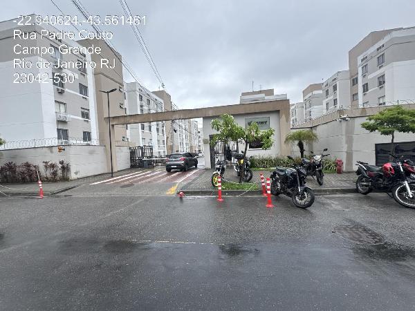 Apartamento em Rio de Janeiro, Campo Grande, Rua Projetada 1, N. 91, Apto 406, Bl 01, Lt 02, Qd 01, Pal 49276, RJ. Área: 43.7m2