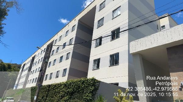 Apartamento em Teresópolis, Cascata Do Imbui, Rua Dos Andarahys, N. 99, Apto 003, Bl 03, RJ. Área: 45.89m2