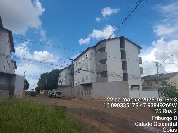 Apartamento em Cidade Ocidental, Mansoes Recreio Estrela D'alva Iii, Quadra 122, N. Sn, Apto 201, Lt01 Avenida 4, GO. Área: 57.25m2