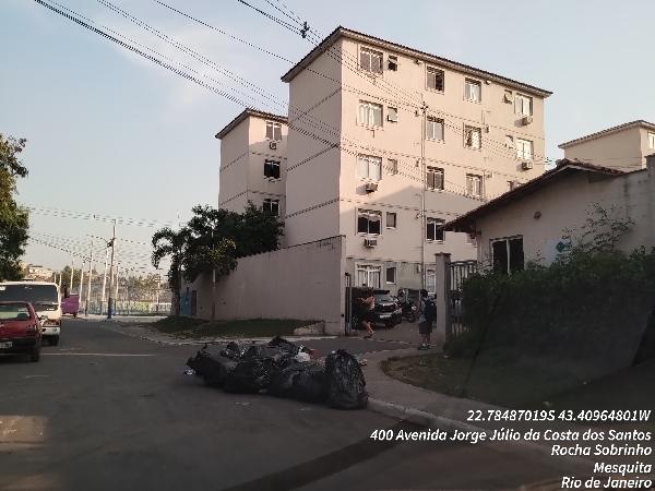 Apartamento em Mesquita, Rocha Sobrinho, Rua Jose Bonifacio, N. 201, Apto 304, Bl 11 Lt 321a Qd 77, RJ. Área: 42.9m2