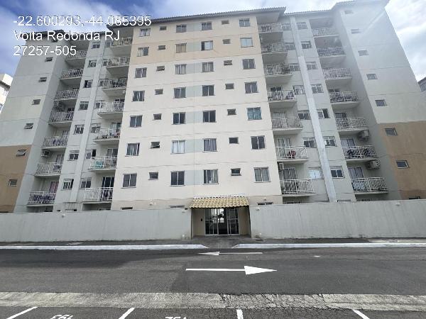 Apartamento em Volta Redonda, Roma, Estrada Francisco Villela Arantes, N. 2, Apto 603, 6º Andar, Bloco D, Vaga 216, RJ. Área: 61.93m2