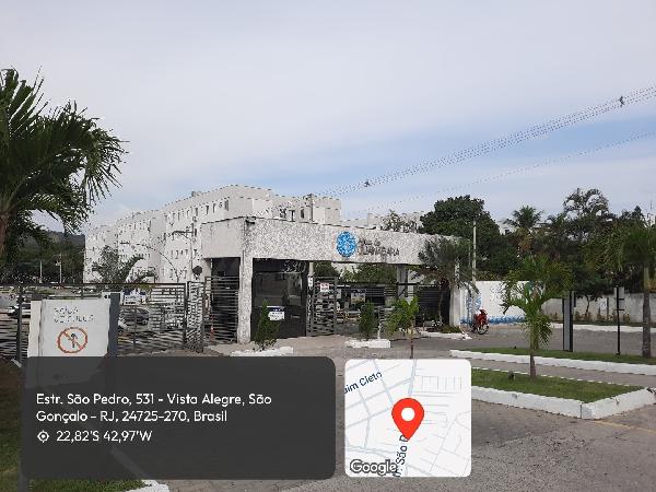 Apartamento em São Gonçalo, Pacheco, Estrada De Sao Pedro, N. 530, Apto 504, Bl 22, RJ. Área: 43.73m2 Apartamento em São Gonçalo, Pacheco, Estrada De Sao Pedro, N. 530, Apto 504, Bl 22, RJ. Área: 43.73m2