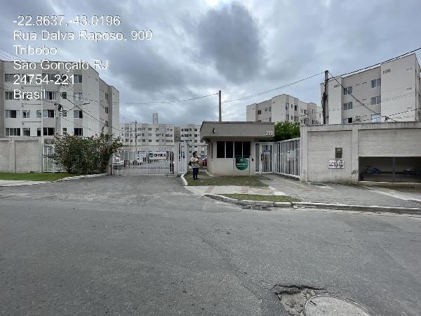 Apartamento em São Gonçalo, Tribobo, Rua Dalva Raposo, N. 260, Apto 303, Bl 05, RJ. Área: 41.19m2