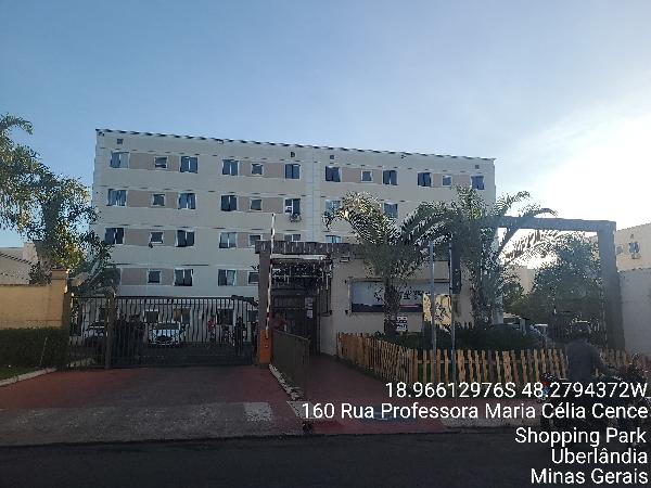 Apartamento em Uberlândia, Gávea Sul, Rua Professora Maria CÉLia Cence, N. 160, Apto 402, Bl 58, MG. Área: 41.14m2