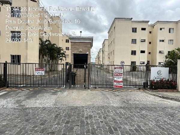 Apartamento em Campos dos Goytacazes, Parque Joquei Club, Rua Julio Barcelos, N. 378, Apto 102, Bl 26, RJ. Área: 45.96m2
