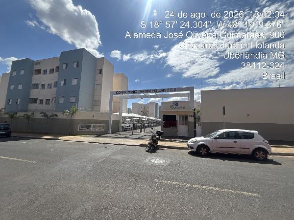 Apartamento em Uberlândia, Jardim Holanda, Alameda Jose De Oliveira Guimaraes, N. 728, Apto 401, Pav 3 Bl 12b Vaga 112 Lt 26a Qd C, MG. Área: 45.1m2