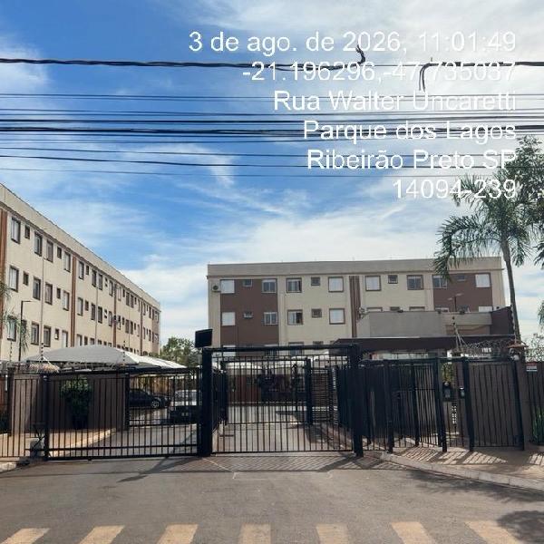 Apartamento em Ribeirão Preto, Residencial Parque Dos Servidores, Rua Olivia Maria De Jesus, N. 2255, Apto 21, Bl B Tr 3, SP. Área: 42.5m2