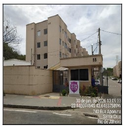 Apartamento em Rio de Janeiro, Santa Cruz, Rua Aporuna, N. 55, Apto 101, Bl 03, RJ. Área: 41.27m2 Apartamento em Rio de Janeiro, Santa Cruz, Rua Aporuna, N. 55, Apto 101, Bl 03, RJ. Área: 41.27m2