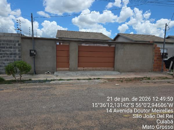 Casa em Cuiabá, Coxipó, Rua 07, N. 56, Lt 05 Qd 10, MT. Área: 50.28m2