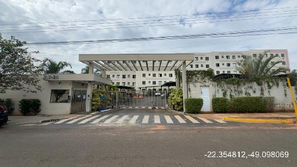 Apartamento em Bauru, Jardim Ouro Verde, Rua Cyro Wenceslau, N. 7-25, Apto 1, TÉRreo, Bl C, SP. Área: 43.06m2