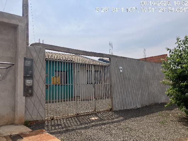 Casa em Apucarana, Conjunto Habitacional Solo Sagrado, Rua Caio Augusto Pezarini Salinet, N. 1309, Qd 42 Lt 28, PR. Área: 42.37m2