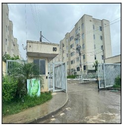 Apartamento em Belford Roxo, Sao Vicente, Rua Sargento Geraldo Pedro De Souza, N. 80, Apto 502, Bl 05, RJ. Área: 41.18m2