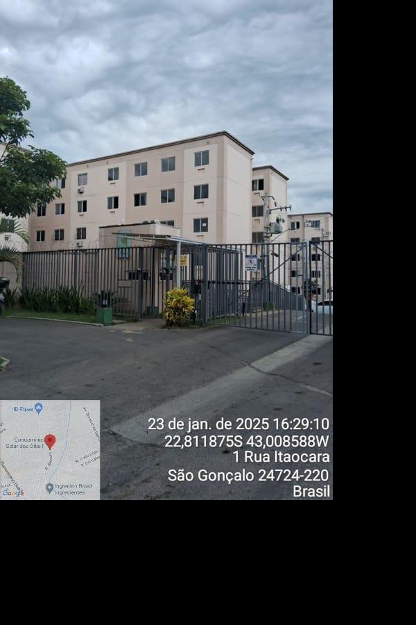 Apartamento em São Gonçalo, Trindade, Rua Itaocara, N. 400, Apto 201, Bl 03, RJ. Área: 40.54m2 Apartamento em São Gonçalo, Trindade, Rua Itaocara, N. 400, Apto 201, Bl 03, RJ. Área: 40.54m2