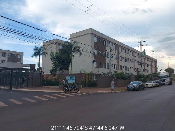 Apartamento em Ribeirão Preto, Residencial Parque Dos Servidores, Rua Olivia Maria De Jesus, N. 2255, Apto 32, Bl B Tr 02 Pav 03, SP. Área: 42.5m2