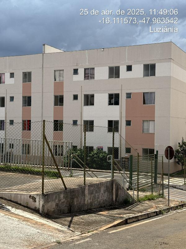 Apartamento em Luziânia, Loteamento Raquel Pimentel, Rua Rp7, N. Sn, Apto 104, Bl F, Qd 04, Lt 01, GO. Área: 46.23m2