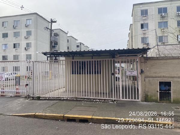 Apartamento em São Leopoldo, Santos Dumont, Rua Ricardo Joao Merker, N. 44, Apto 301, Bl 31, RS. Área: 41.19m2