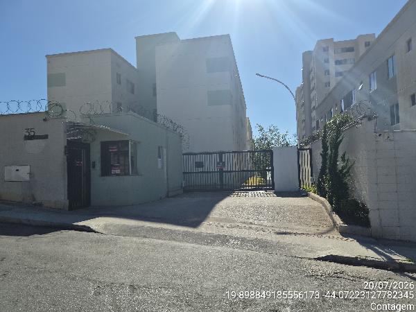 Apartamento em Contagem, Chacaras California, Rua Joao Rosa, N. 35, Apto 303, Bl 02 Vg 20, MG. Área: 42.16m2