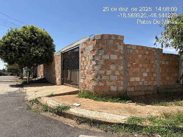 Casa em Patos de Minas, Jardim Quebec, Rua Maria Joana Envangelista, N. 8, Qd A8 Lt 23, MG. Área: 62.84m2