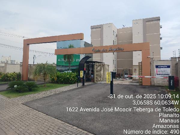 Apartamento em Manaus, Planalto, Avenida Jose Moacir Teberga De Toledo, N. 1622, Apto 303, Bloco 06, AM. Área: 38.4m2
