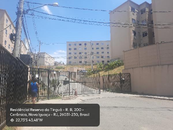 Apartamento em Nova Iguaçu, Cerâmica, Rua B, N. 200, Apto 403, Bl 10, RJ. Área: 40.54m2