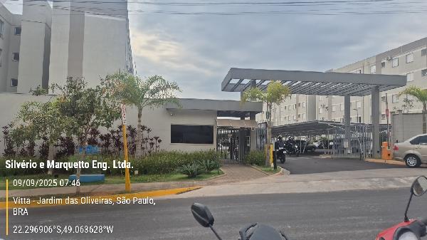 Apartamento em Bauru, Vitta Sao Jose, Rua Telezinho Gomes Sardim, N. 1-70, Apto 42, Pav 4 Bl B Torre 1, SP. Área: 41.97m2