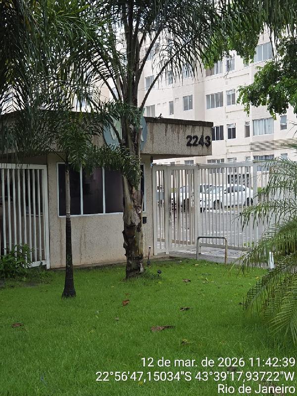 Apartamento em Rio de Janeiro, Santa Cruz, Estrada Da Pedra, N. 2243, Apto 511, Bloco 1, RJ. Área: 41.07m2
