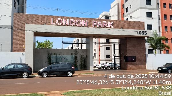 Apartamento em Londrina, Jardim Maria Celina, Avenida Rosalvo Marques Bonfim, N. 1055, Apto 604, Bl 01 - Tipo B Box 380, PR. Área: 47.44m2