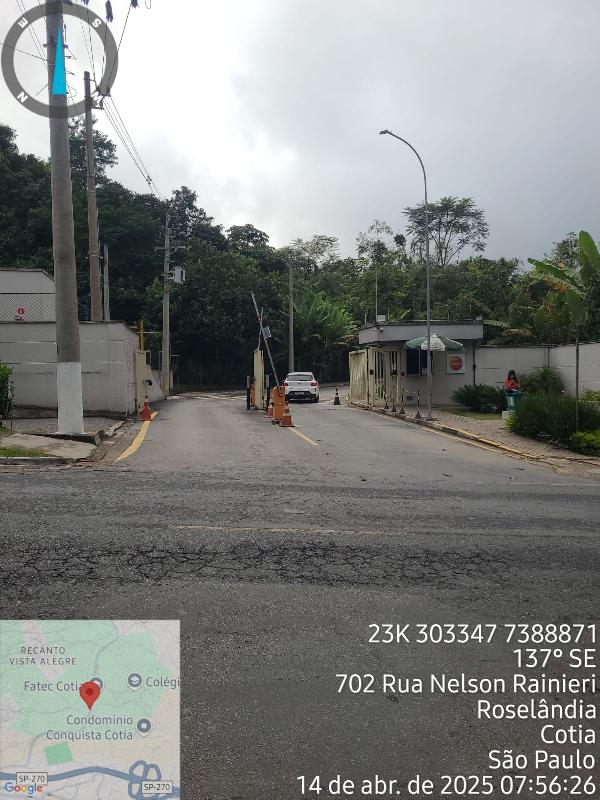 Apartamento em Cotia, Recanto Vista Alegre, Rua Nelson Raineri, N. 702, Apto 21, Bloco 04, 2º Pavimento, His, SP. Área: 42.69m2