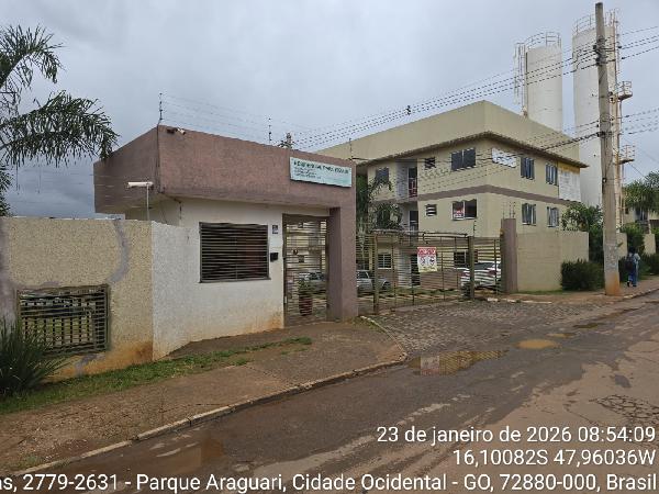 Apartamento em Cidade Ocidental, Mansoes Recreio Mossoro, Rua Duque De Caxias, N. S/N, Apto 707, Bl 07  Lt 22 Qd 05, GO. Área: 53.86m2